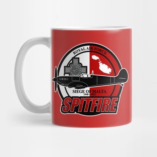 RAF Spitfire - Siege of Malta Mug